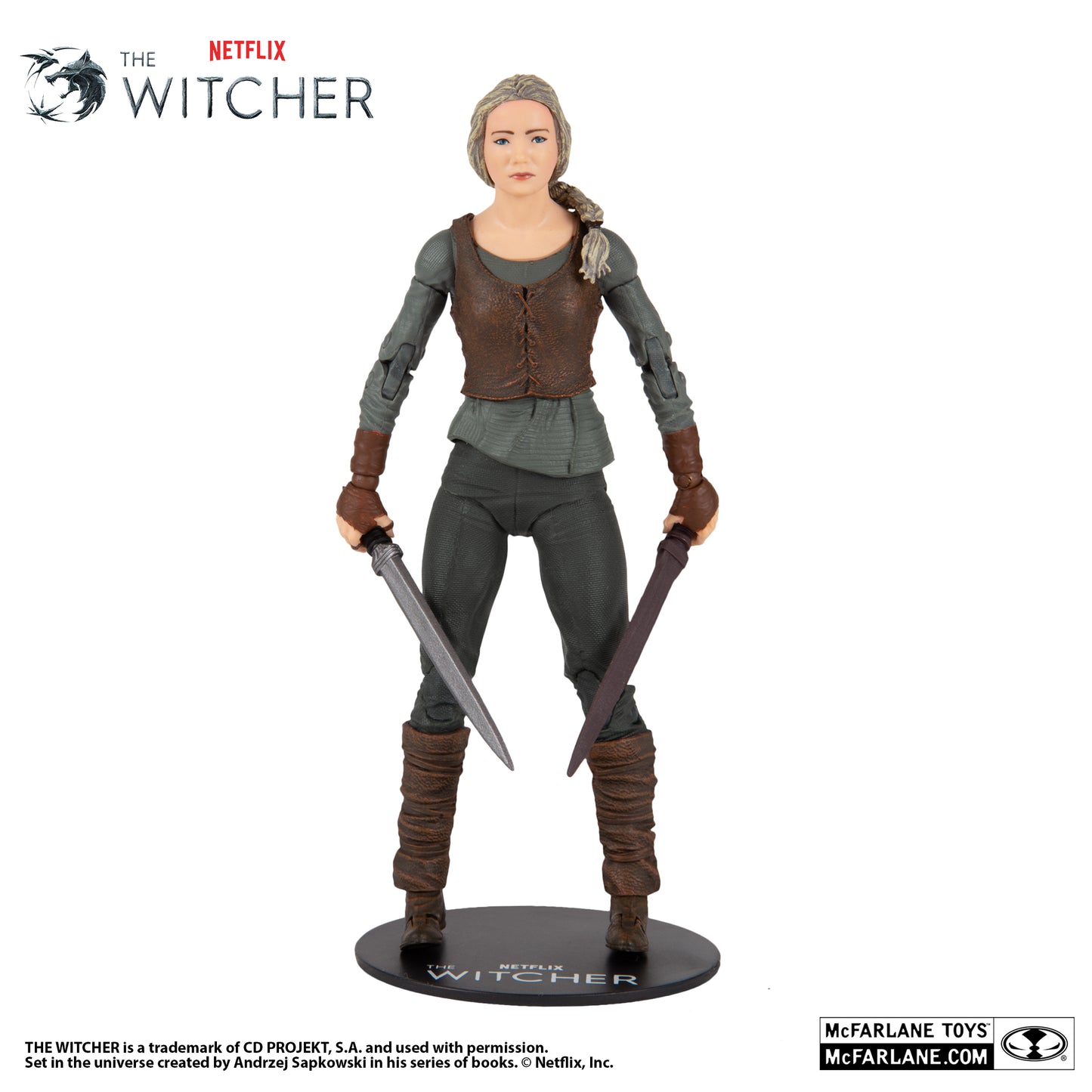 Ciri The Witcher McFarlane Toys