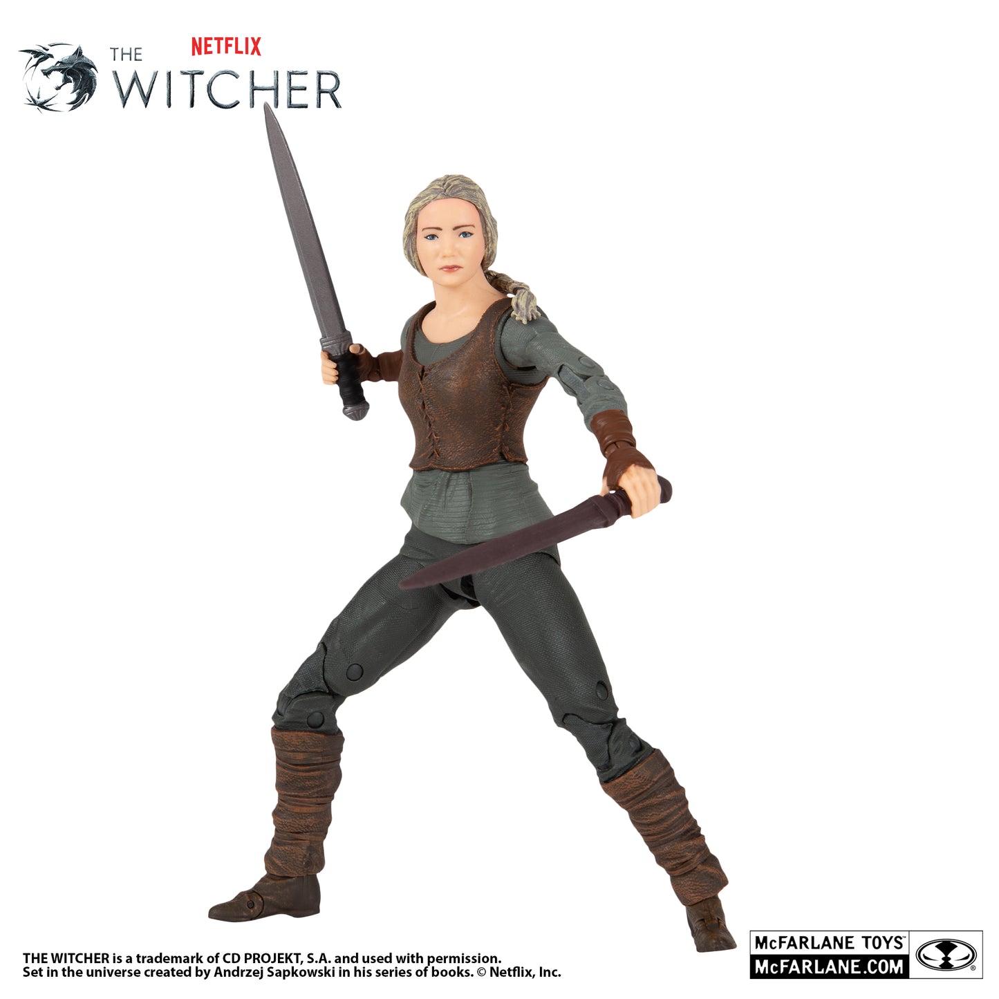 Ciri The Witcher McFarlane Toys