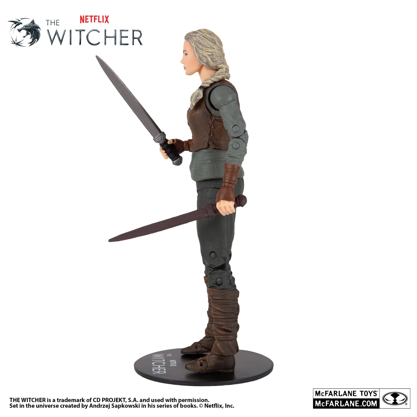 Ciri The Witcher McFarlane Toys