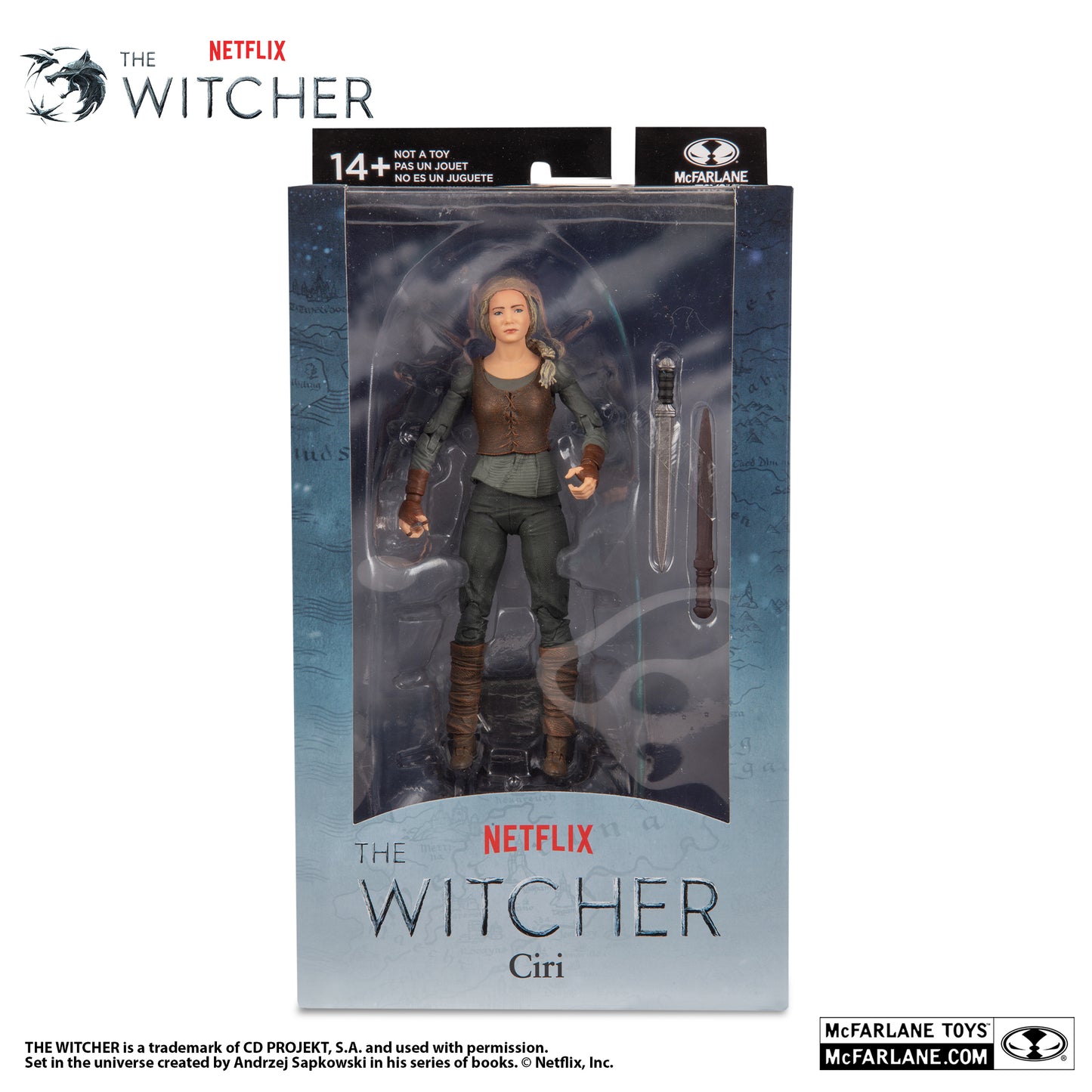 Ciri The Witcher McFarlane Toys