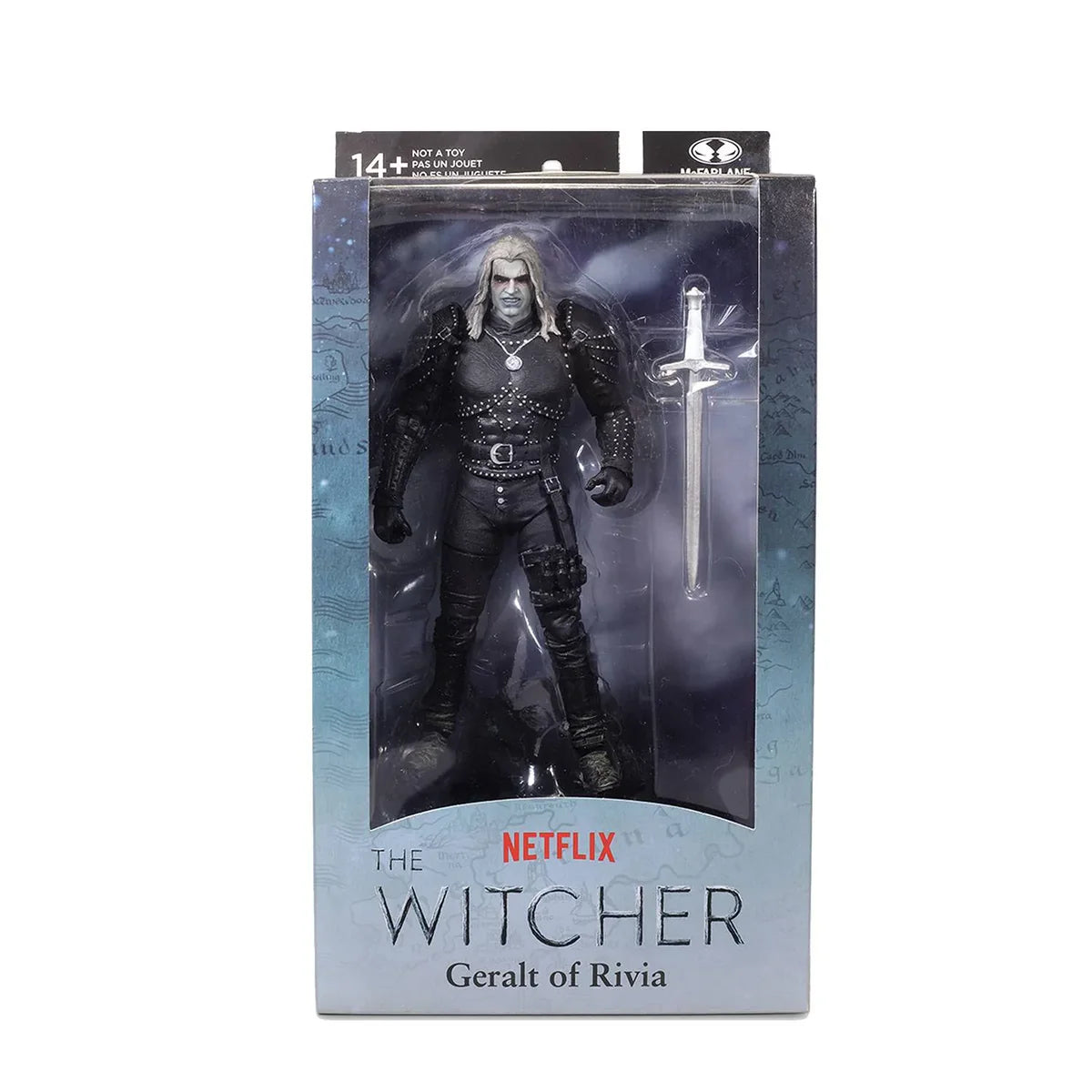 THE WITCHER GERALT OF RIVIA 7” ACTION FIGURE MCFARLANE TOYS