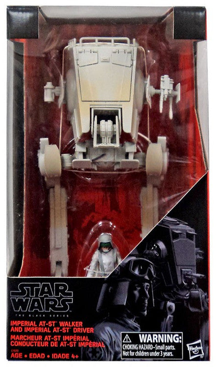 Star Wars Imperial AT-ST Walker & Driver Exclusive 3.75-Inch Vehicle
