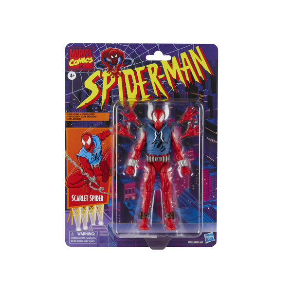 Pre-Order: SPIDER-MAN LEGENDS RETRO SCARLET SPIDER 6IN AF