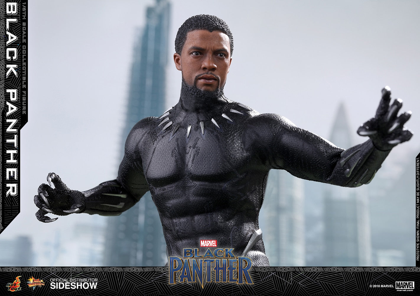 BLACK PANTHER Sixth Scale Figure by Hot Toys