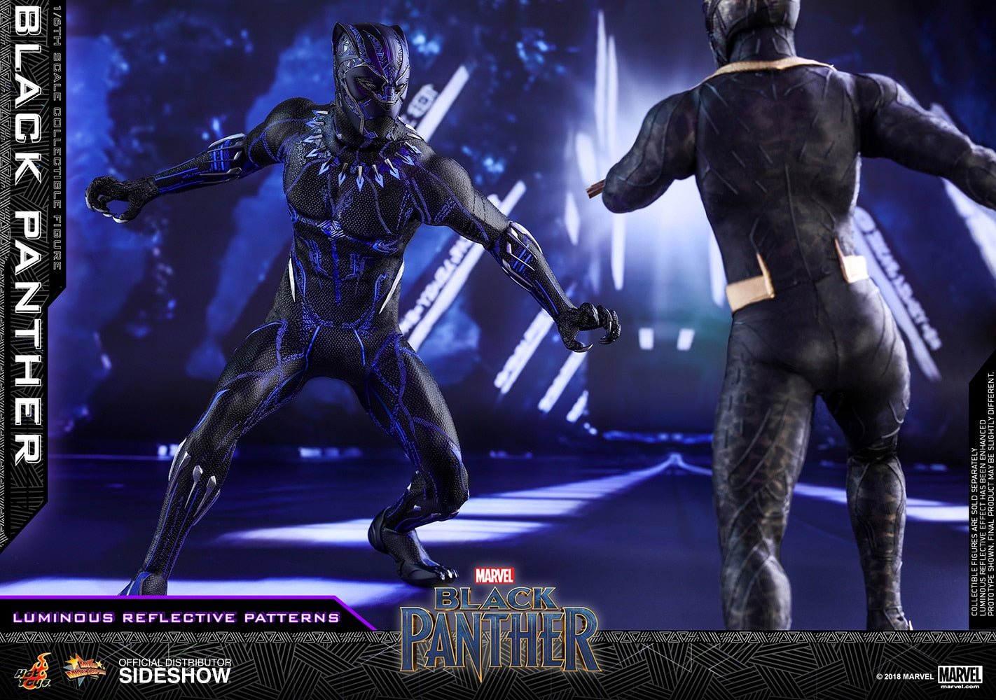 BLACK PANTHER Sixth Scale Figure by Hot Toys