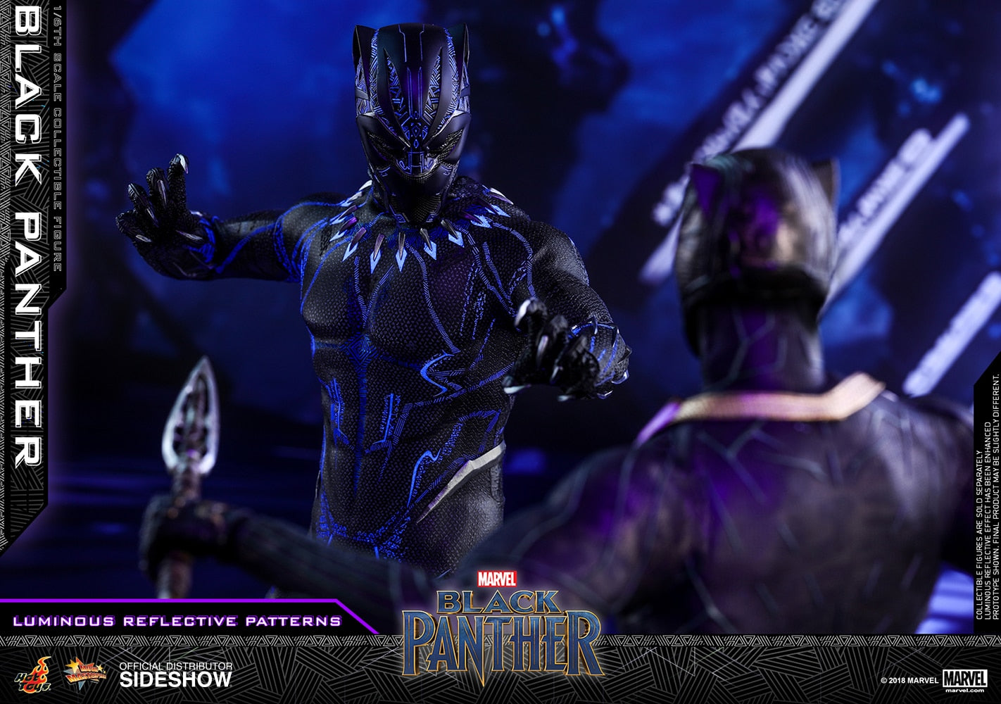 BLACK PANTHER Sixth Scale Figure by Hot Toys