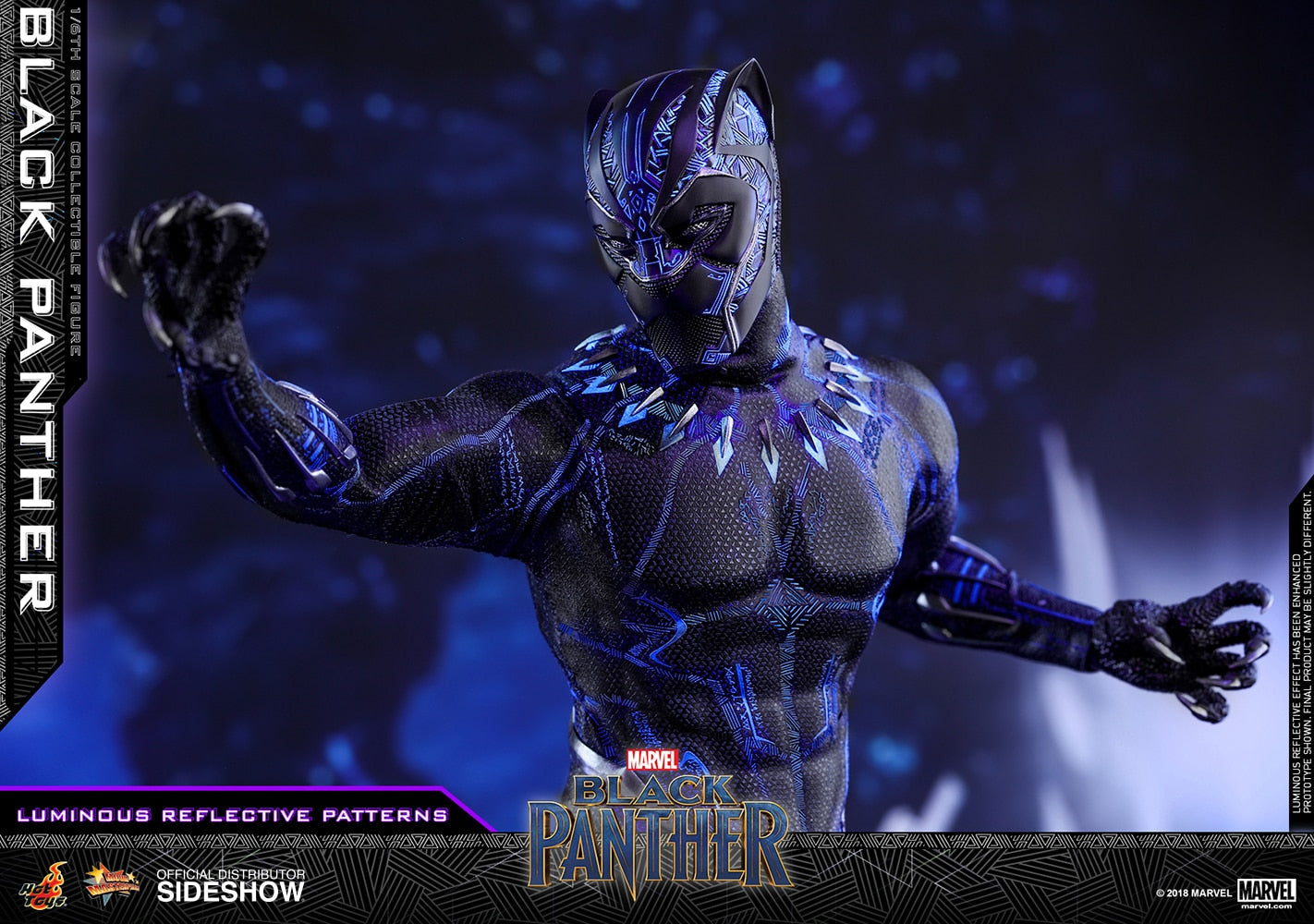BLACK PANTHER Sixth Scale Figure by Hot Toys
