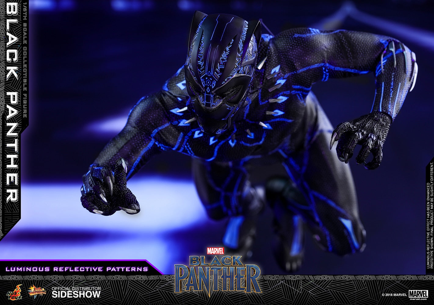 BLACK PANTHER Sixth Scale Figure by Hot Toys