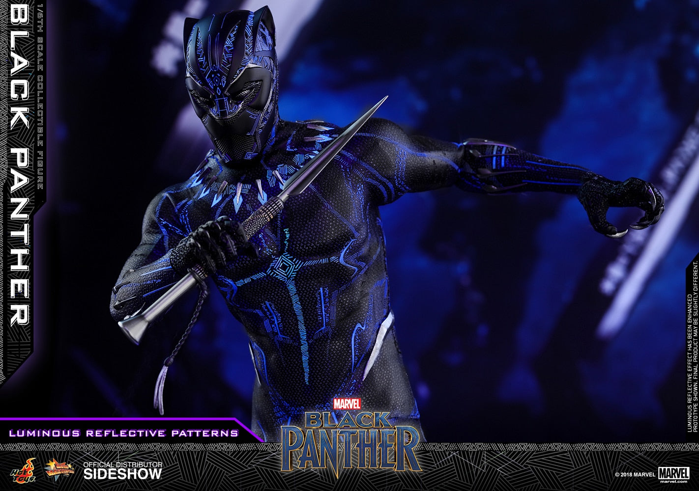 BLACK PANTHER Sixth Scale Figure by Hot Toys