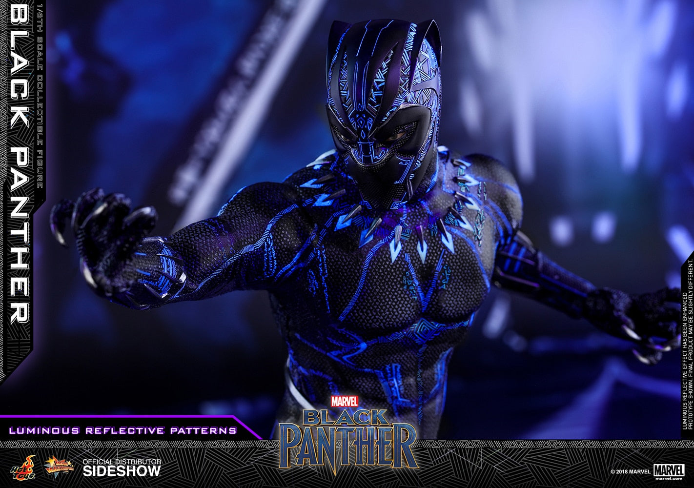 BLACK PANTHER Sixth Scale Figure by Hot Toys