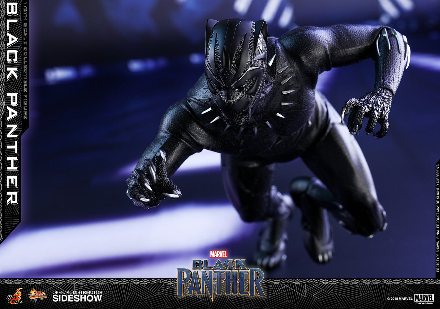 BLACK PANTHER Sixth Scale Figure by Hot Toys