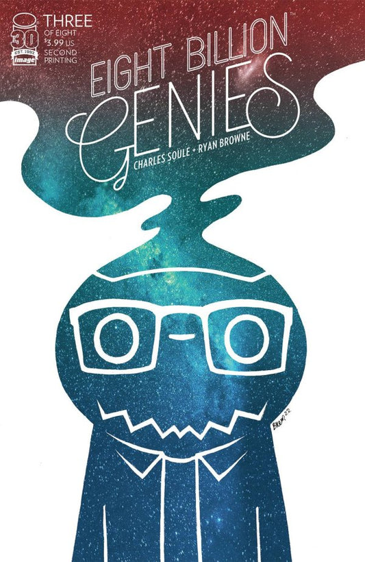 Eight Billion Genies #3 2nd Printing Ryan Browne