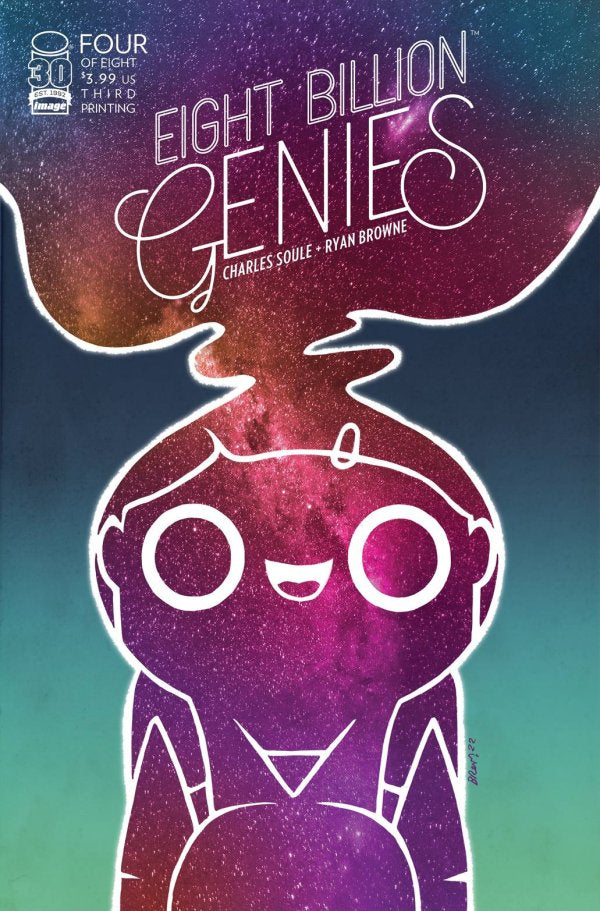 Eight Billion Genies #4 3rd Printing Ryan Browne