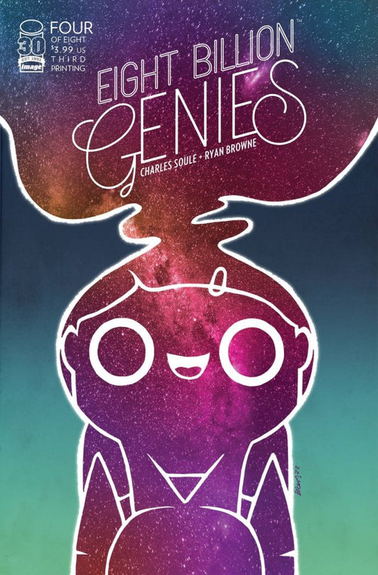 Eight Billion Genies #4 3rd Printing Ryan Browne