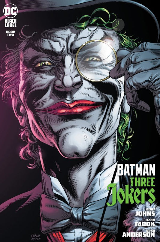 Batman: Three Jokers #2 Premium Cover E Jason Fabok A Death in the Family Top Hat & Monocle Variant