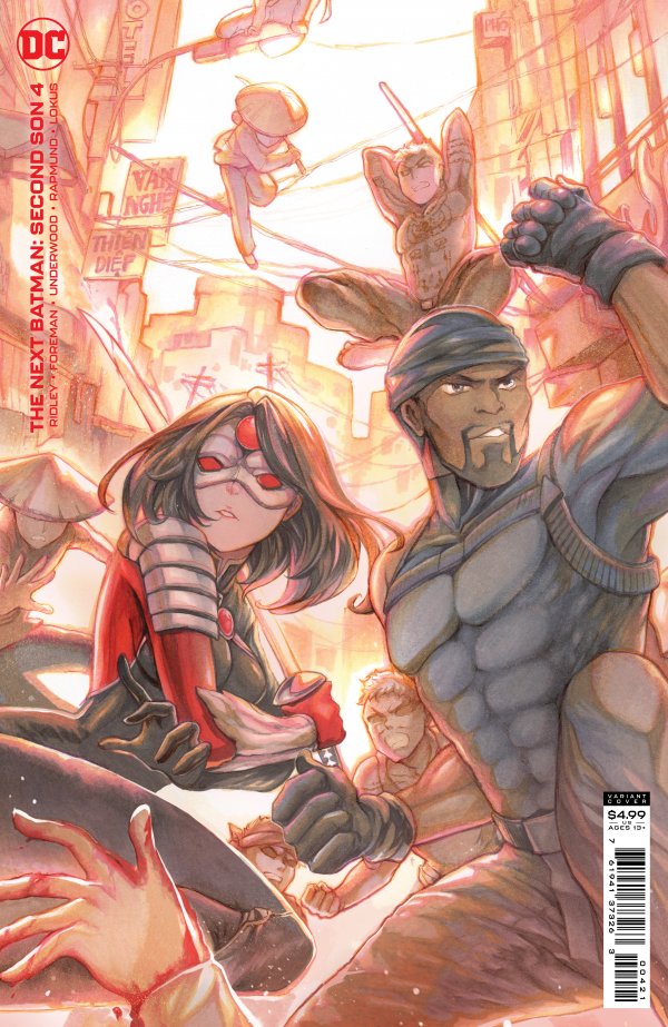 The Next Batman: Second Son #4 Cover B Rachta Lin Variant