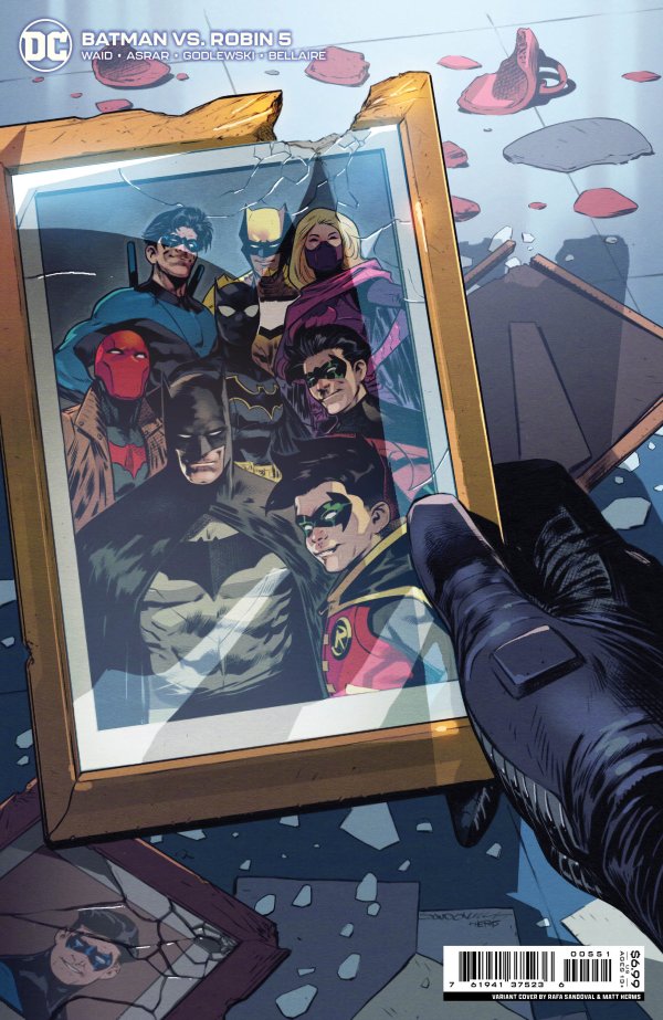 Batman vs. Robin #5 Cover C Rafa Sandoval Variant