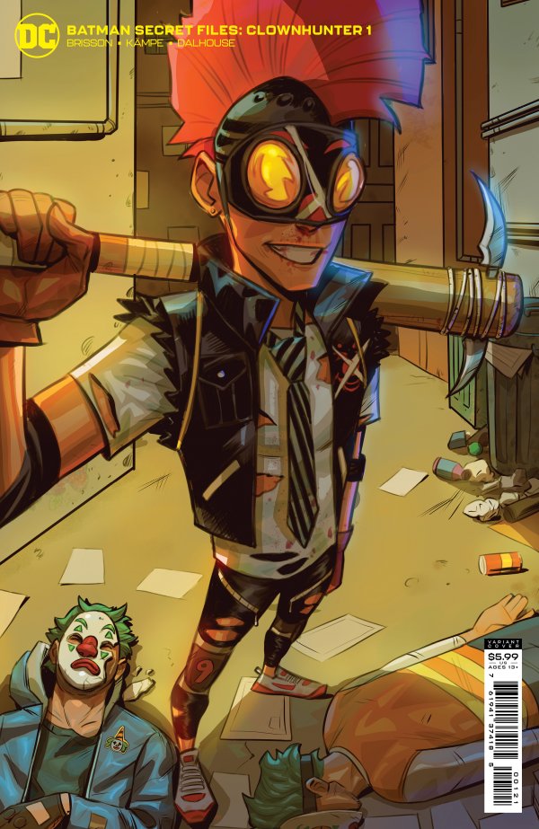 Batman Secret Files: Clownhunter #1 Cover B Kofi Ofosu Variant