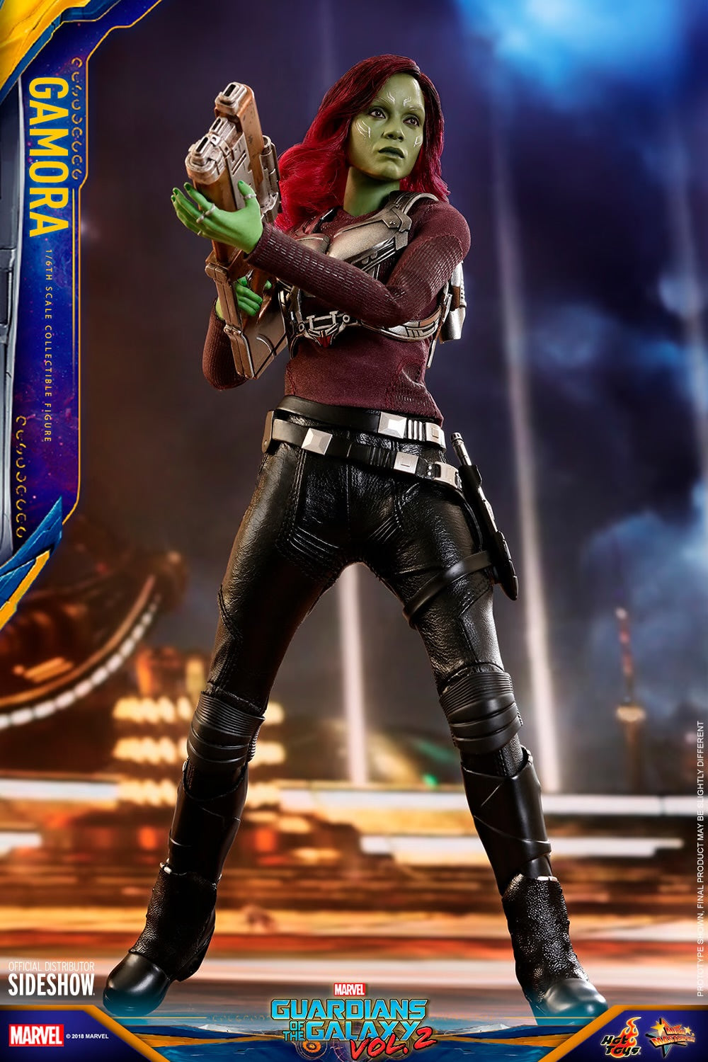 GAMORA Sixth Scale Figure by Hot Toys Rocket Comics GAMORA Sixth Scale Figure by Hot Toys Rocket Comics