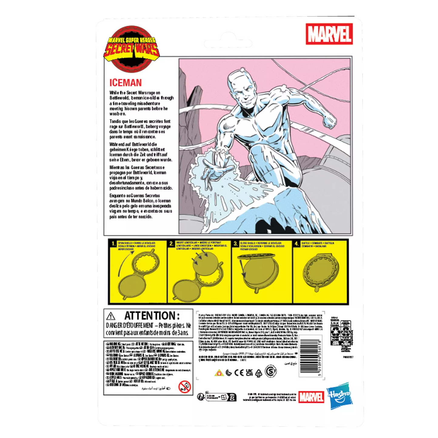 Marvel Legends Series Secret Wars Ice Man