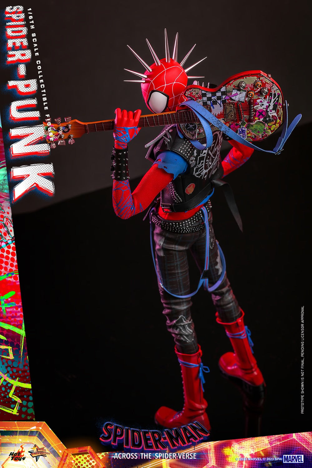 SPIDER-PUNK Sixth Scale Figure by Hot Toys