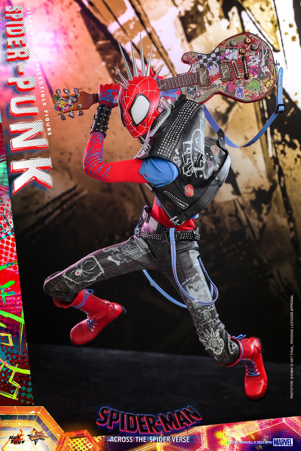 SPIDER-PUNK Sixth Scale Figure by Hot Toys