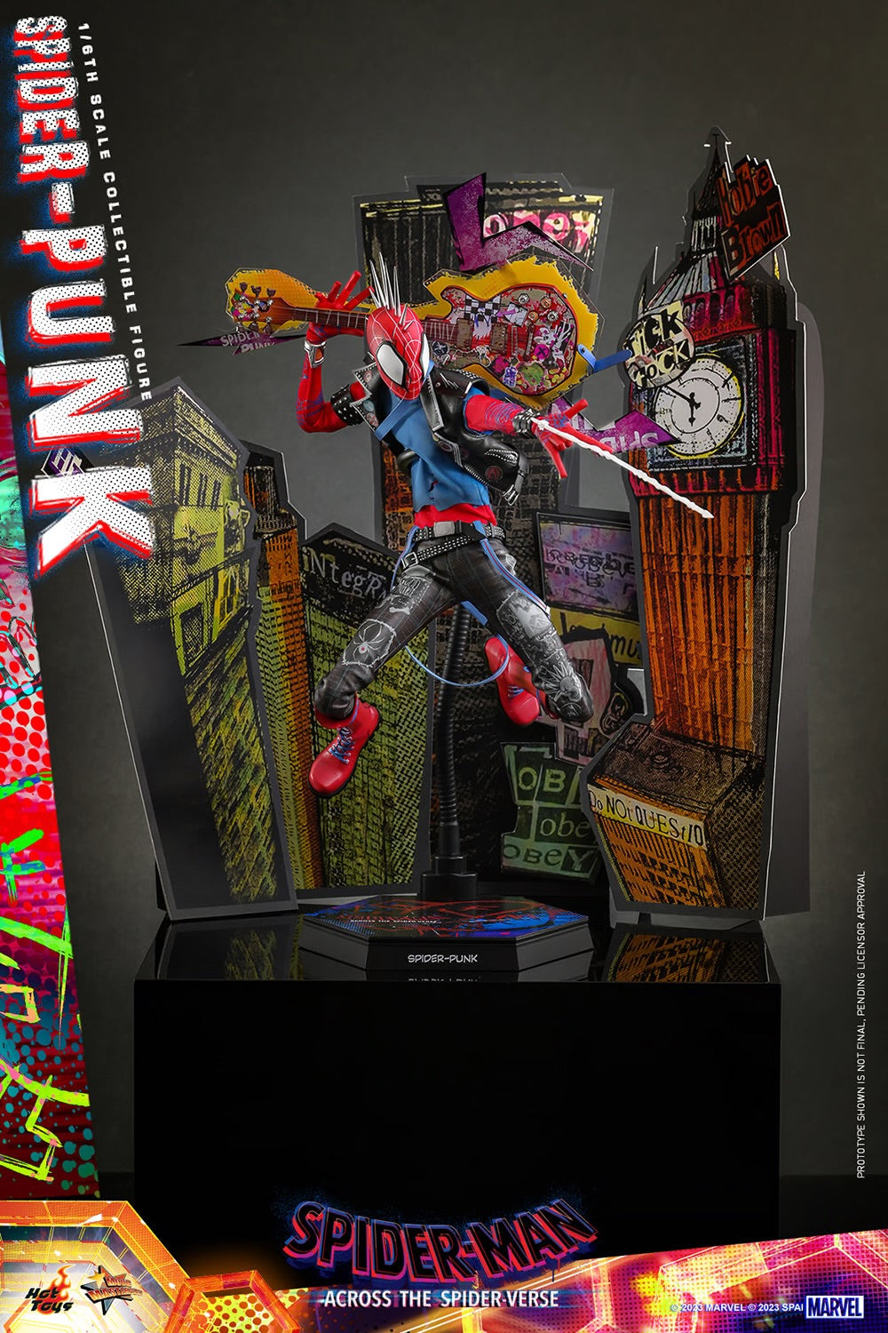 SPIDER-PUNK Sixth Scale Figure by Hot Toys