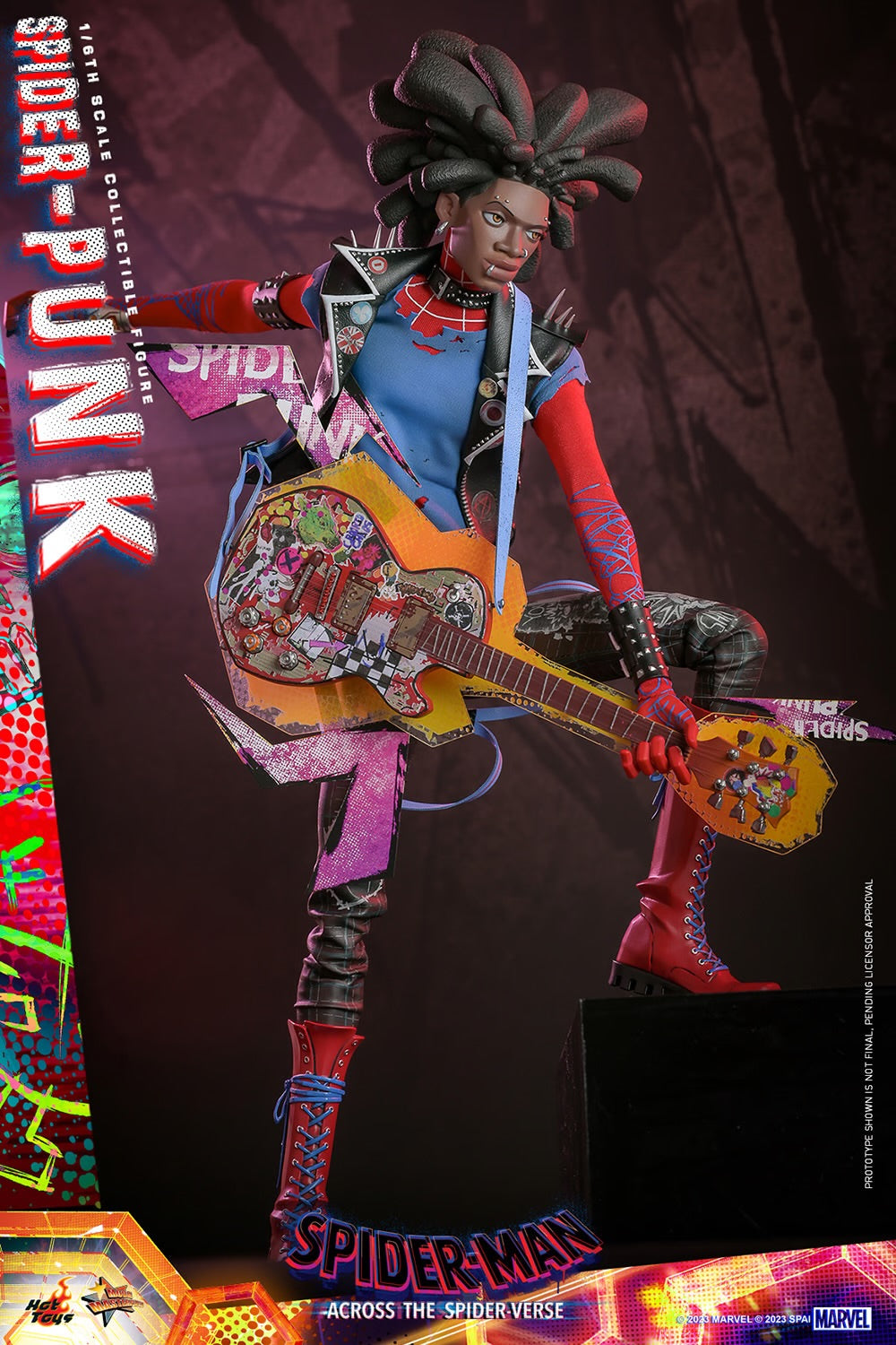 SPIDER-PUNK Sixth Scale Figure by Hot Toys