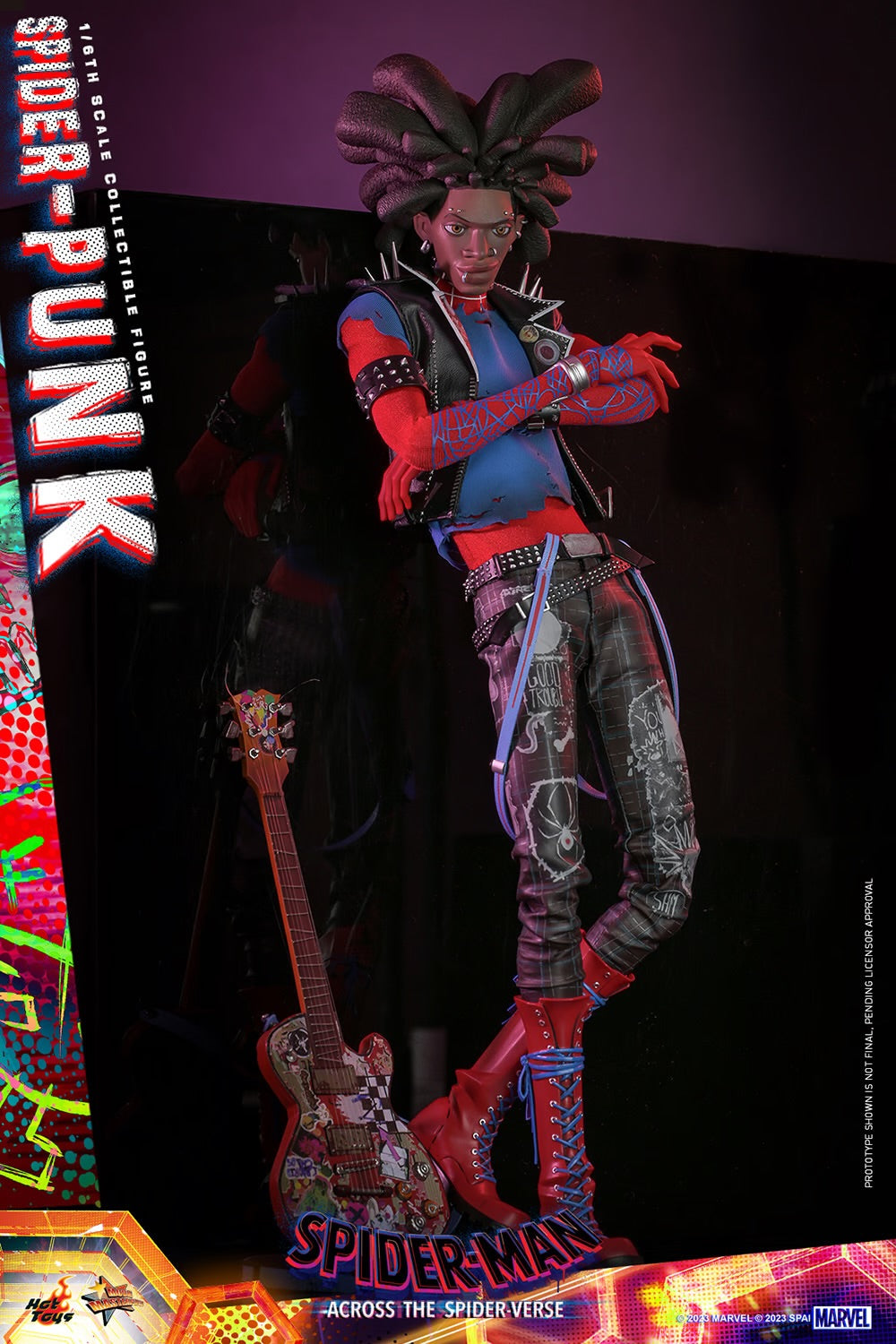 SPIDER-PUNK Sixth Scale Figure by Hot Toys