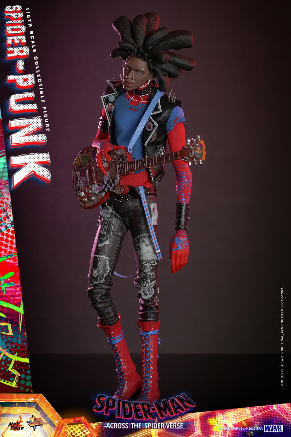 SPIDER-PUNK Sixth Scale Figure by Hot Toys