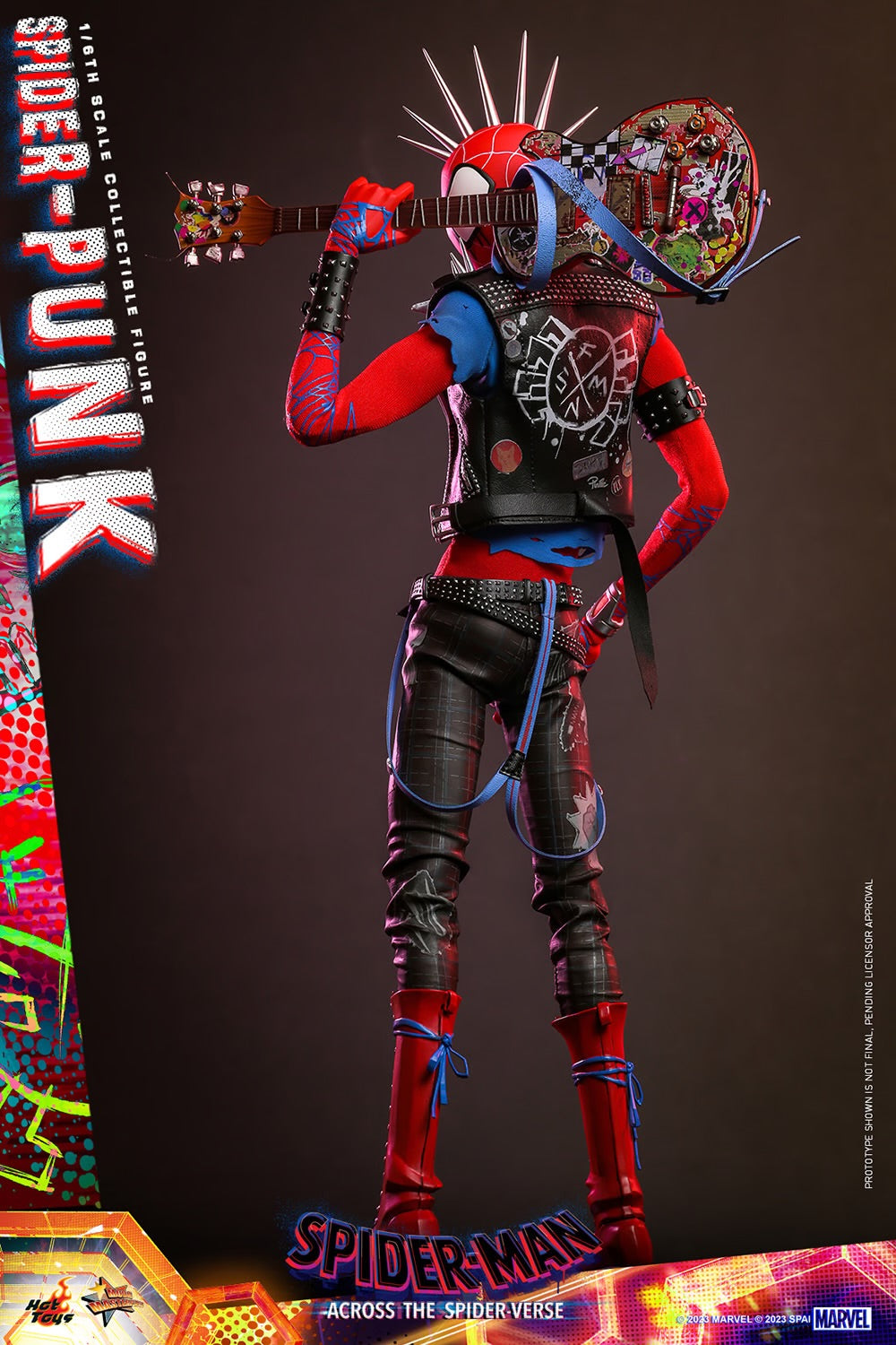 SPIDER-PUNK Sixth Scale Figure by Hot Toys