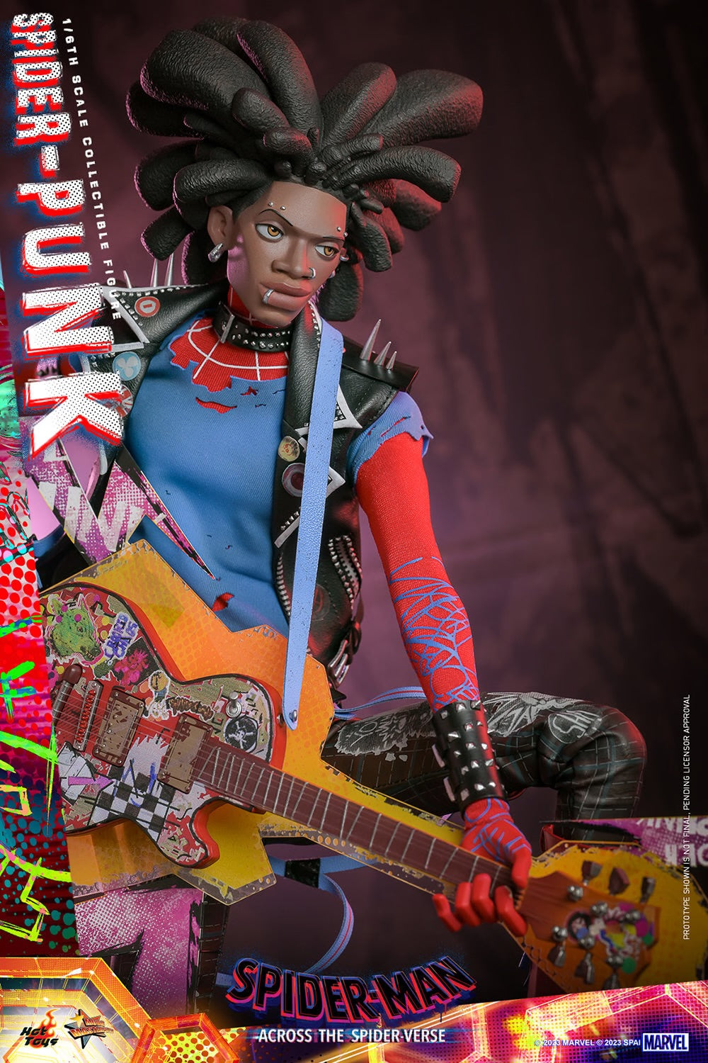 SPIDER-PUNK Sixth Scale Figure by Hot Toys