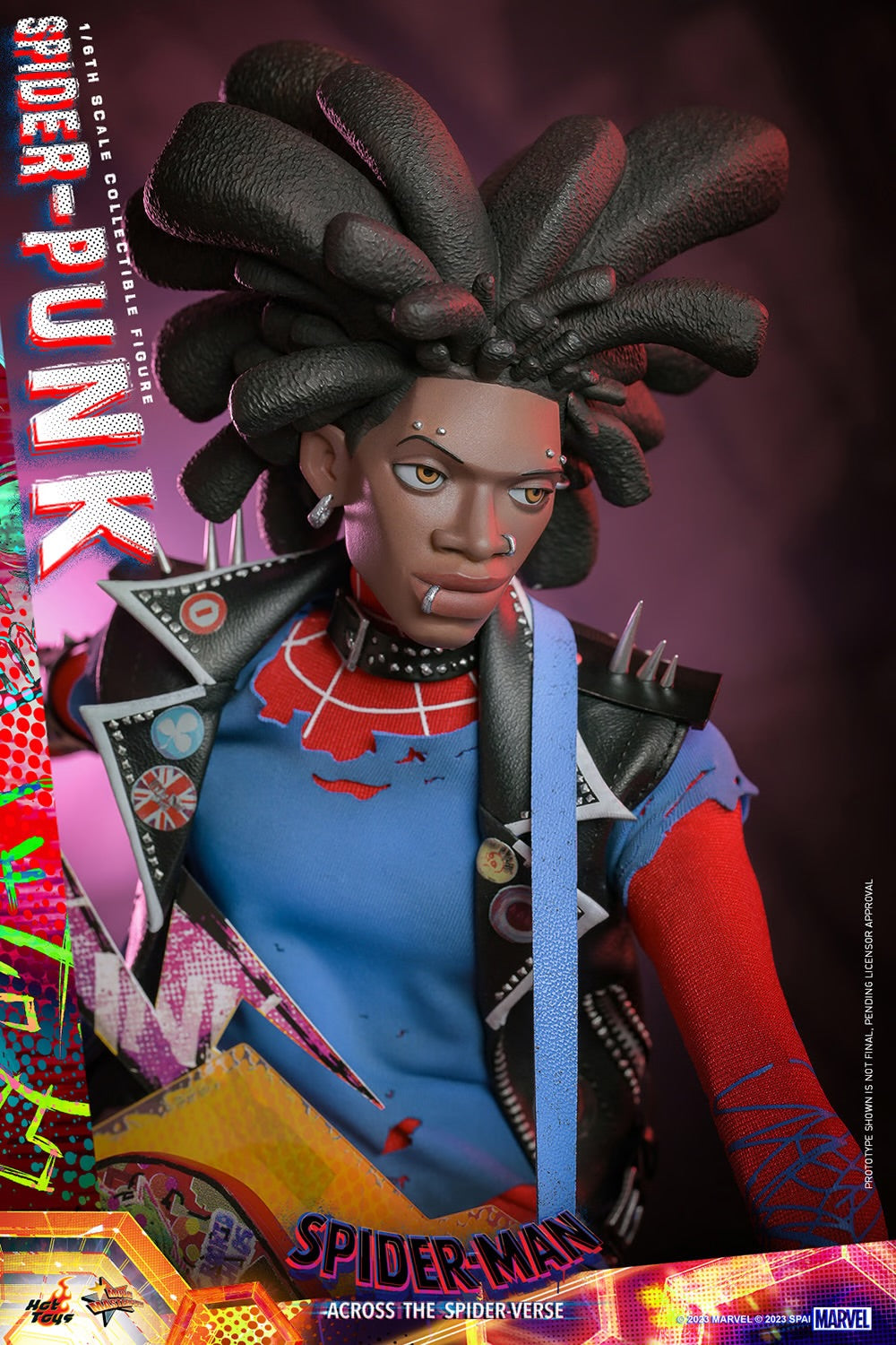 SPIDER-PUNK Sixth Scale Figure by Hot Toys