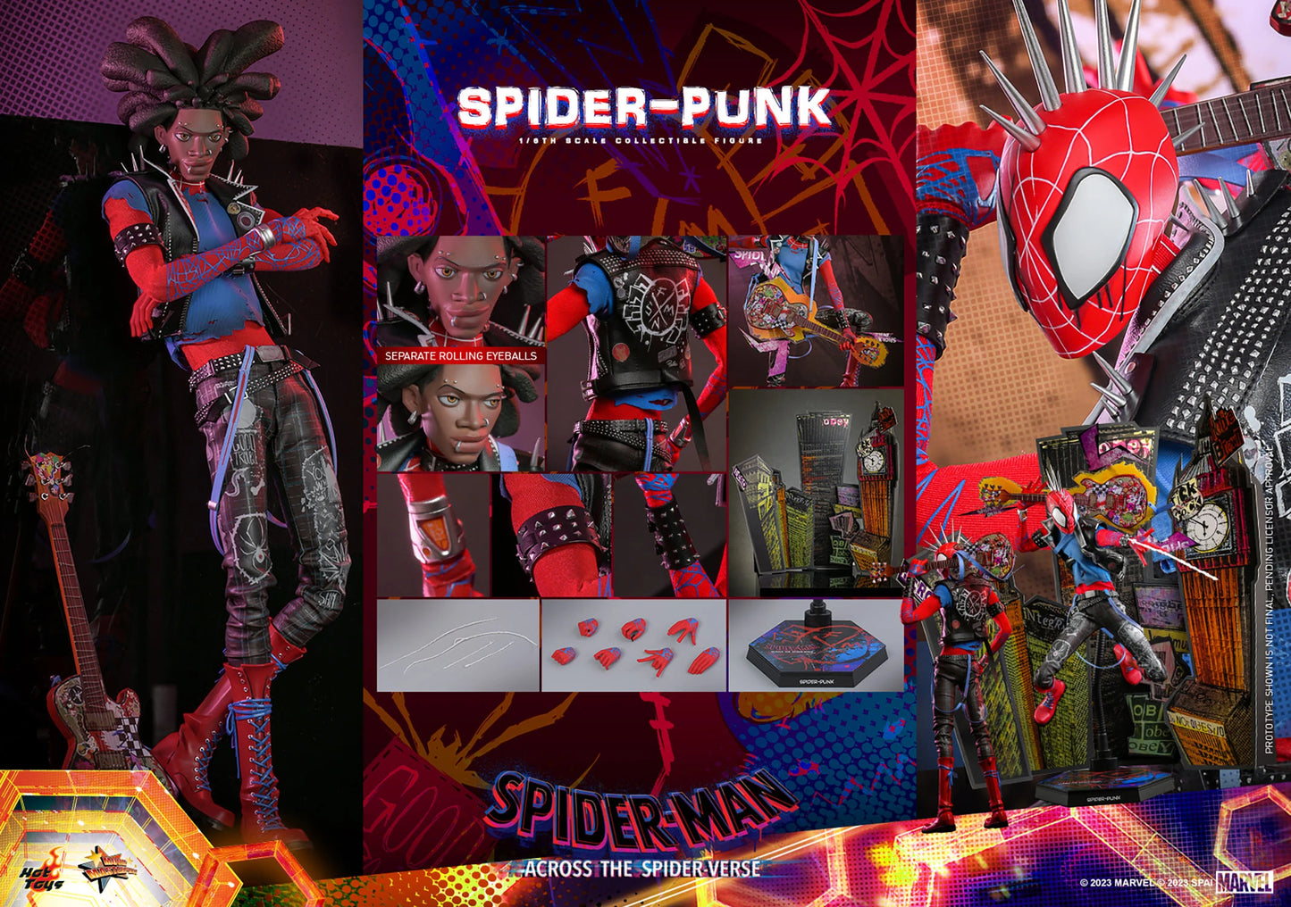 SPIDER-PUNK Sixth Scale Figure by Hot Toys