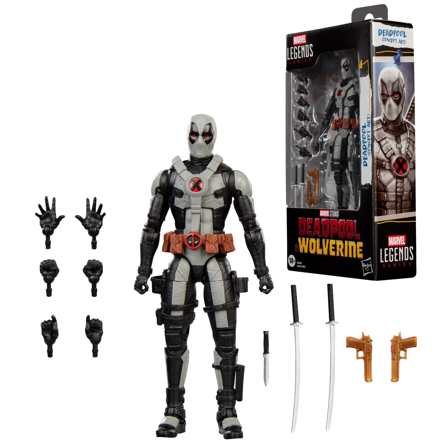 (Pre-Order) Marvel Legends Series Deadpool (Concept Art), Marvel Studios’ Deadpool & Wolverine