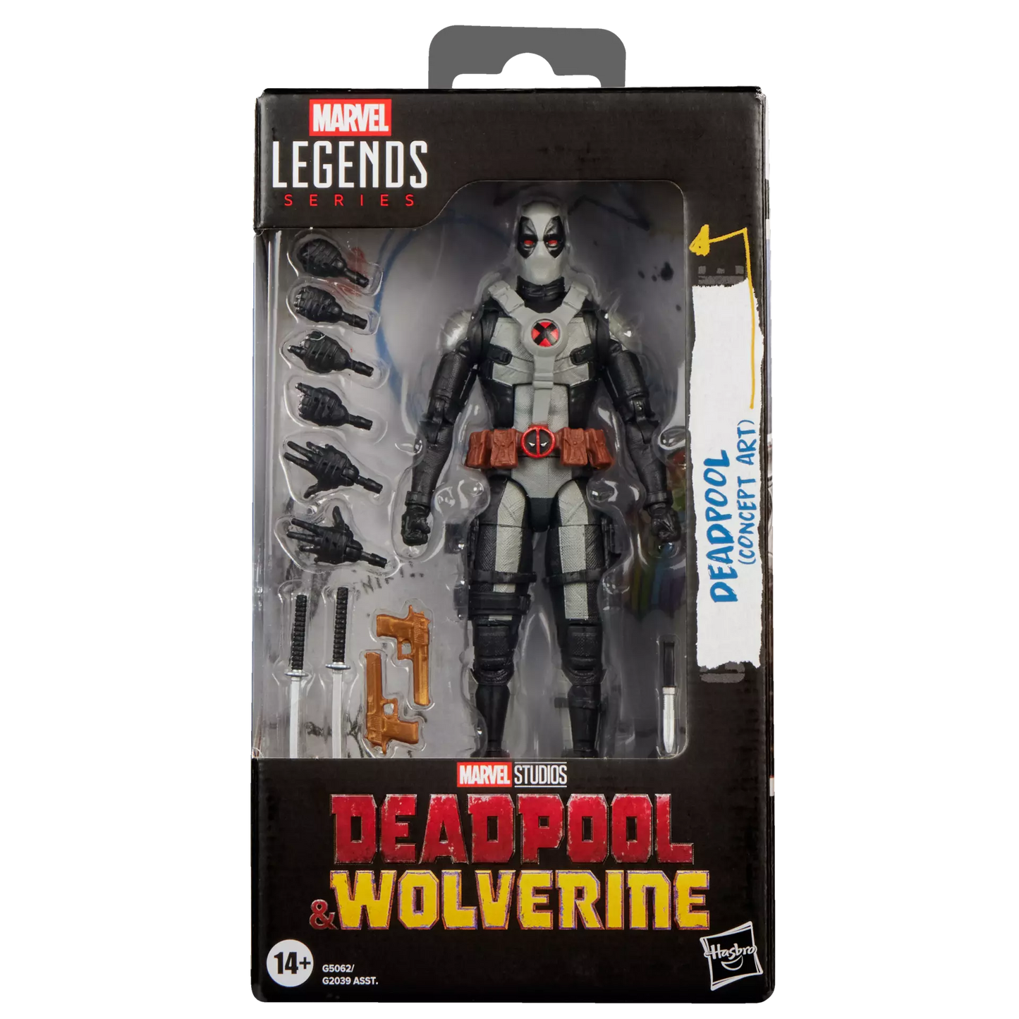 (Pre-Order) Marvel Legends Series Deadpool (Concept Art), Marvel Studios’ Deadpool & Wolverine