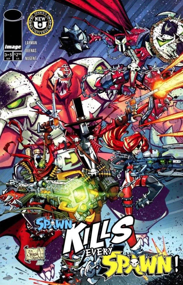 Spawn Kills Every Spawn #3 Cover A Rob Duenas
