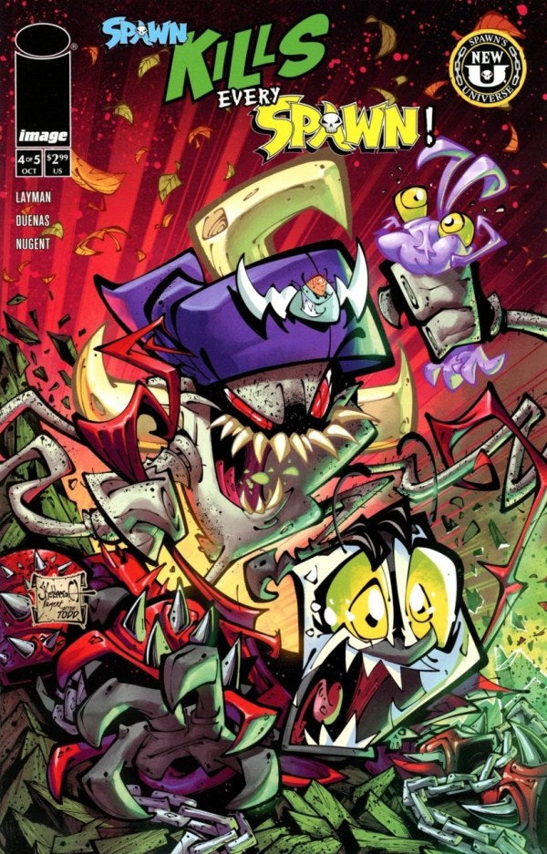 Spawn Kills Every Spawn #4 Cover A Rob Duenas