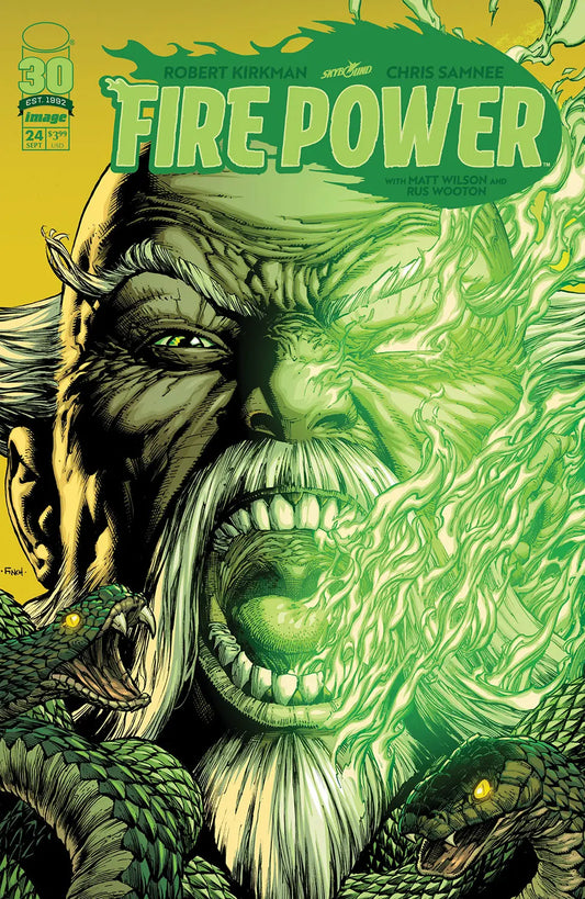 Fire Power #24 Cover B David Finch Variant