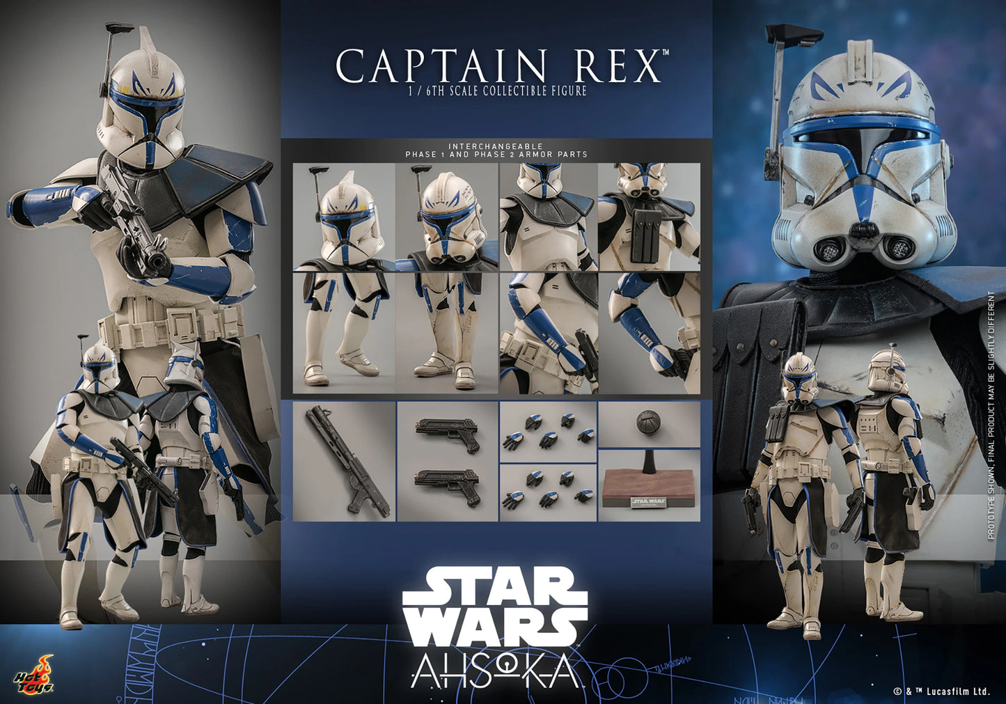 Pre-Order: CAPTAIN REX™ Sixth Scale Figure by Hot Toys