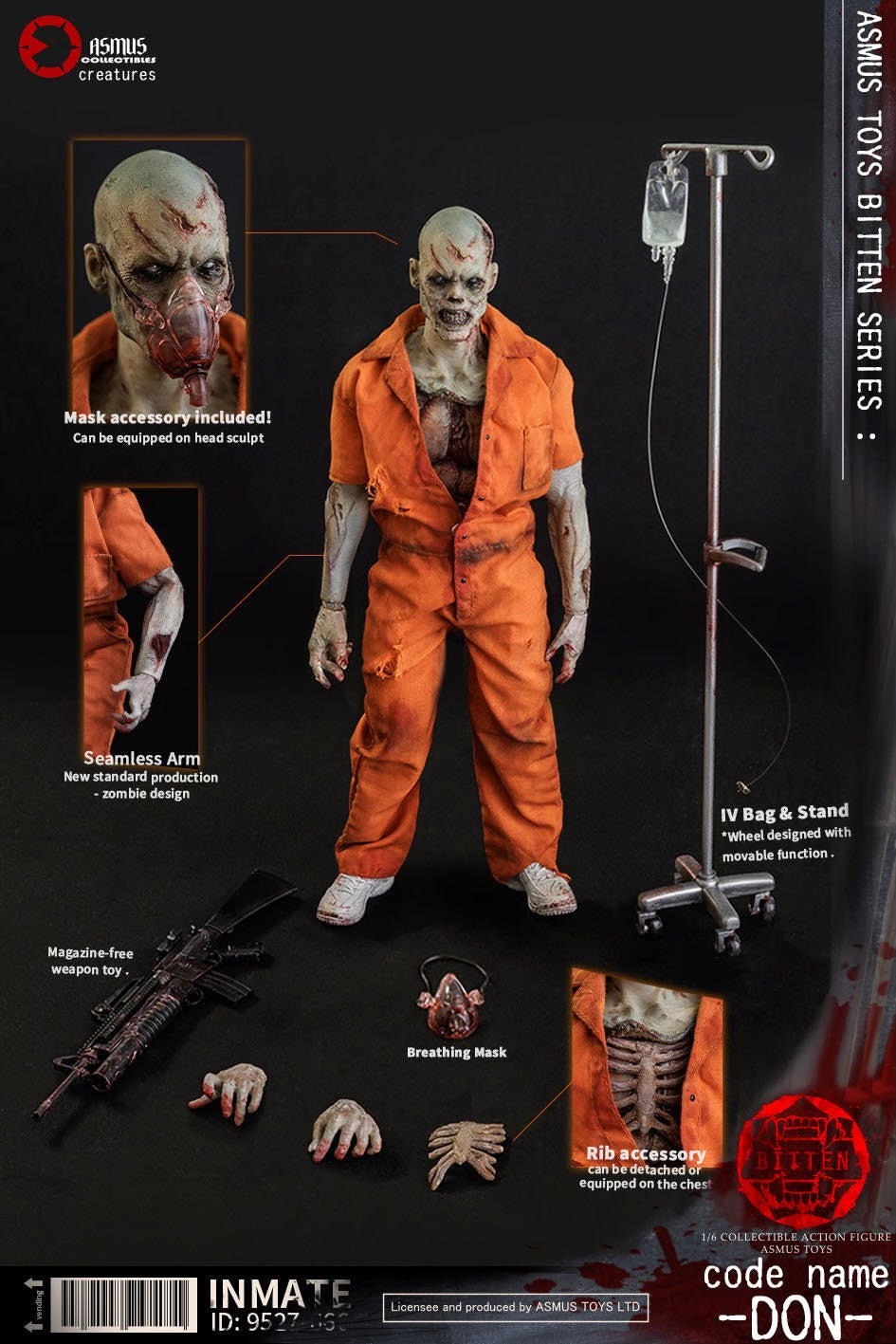 BITTEN: DON Sixth Scale Figure by Asmus Collectible Toys