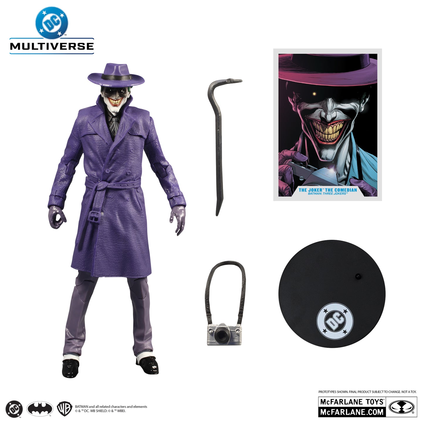 (Pre-Order) THE JOKER (THE COMEDIAN) (BATMAN: THREE JOKERS) MCFARLANE VAULT COLLECTION