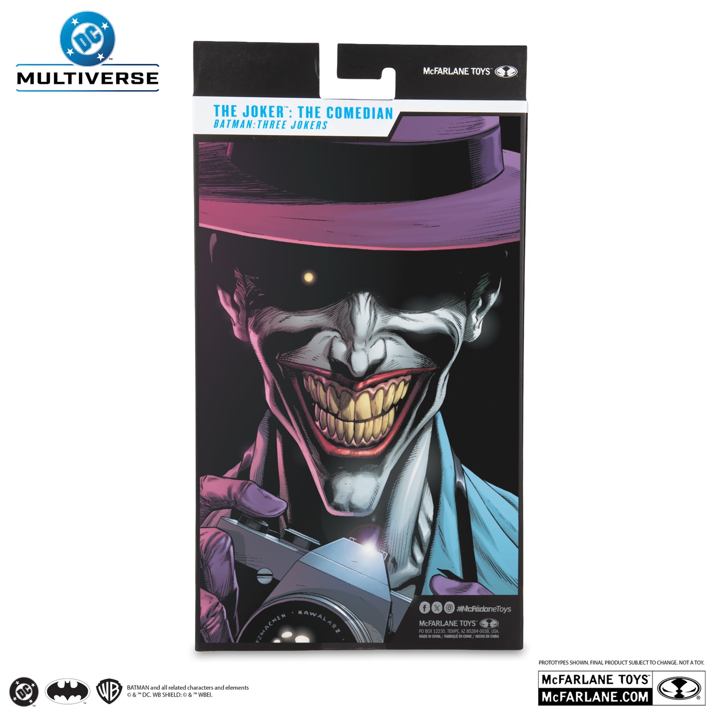 (Pre-Order) THE JOKER (THE COMEDIAN) (BATMAN: THREE JOKERS) MCFARLANE VAULT COLLECTION