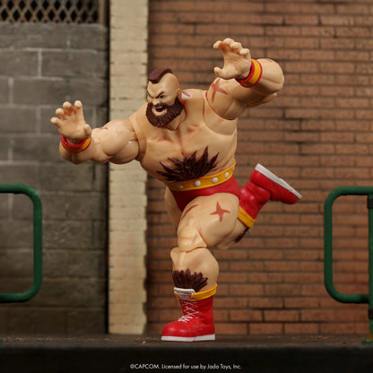 (Pre-Order) Ultra Street Fighter II: The Final Challengers Zangief (Deluxe Ver.) 1/12 Scale Action Figure