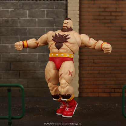 (Pre-Order) Ultra Street Fighter II: The Final Challengers Zangief (Deluxe Ver.) 1/12 Scale Action Figure