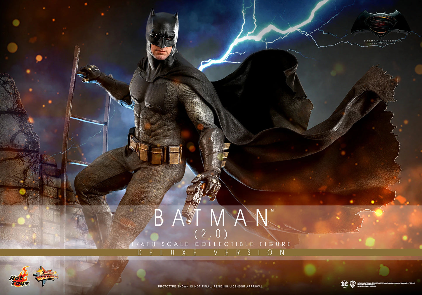 Pre-Order: BATMAN (2.0) (DELUXE VERSION) Sixth Scale Figure by Hot Toys