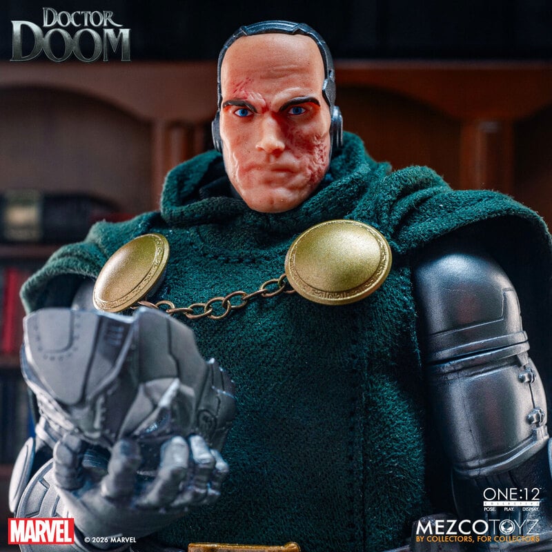 (Pre-Order) Doctor Doom 1:12 Collective Action Figure - ReRun