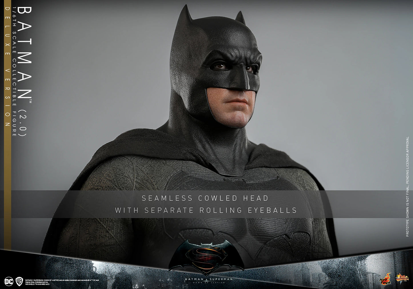 Pre-Order: BATMAN (2.0) (DELUXE VERSION) Sixth Scale Figure by Hot Toys