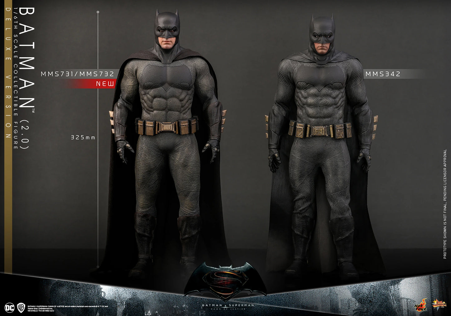 Pre-Order: BATMAN (2.0) (DELUXE VERSION) Sixth Scale Figure by Hot Toys