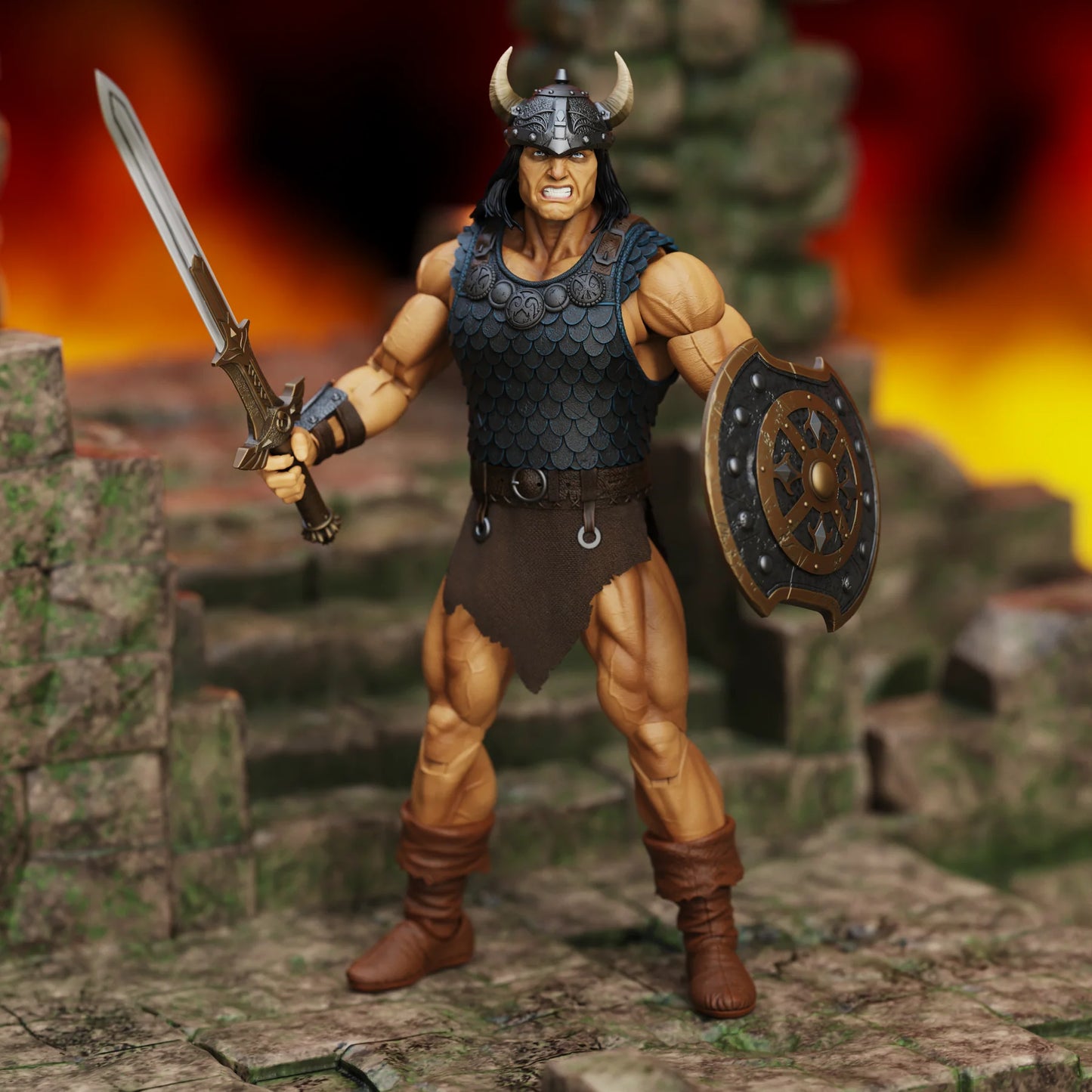 (Pre-Order) Conan the Barbarian Reaver of the Black Coast Epic H.A.C.K.S. 1:12 Scale Action Figure